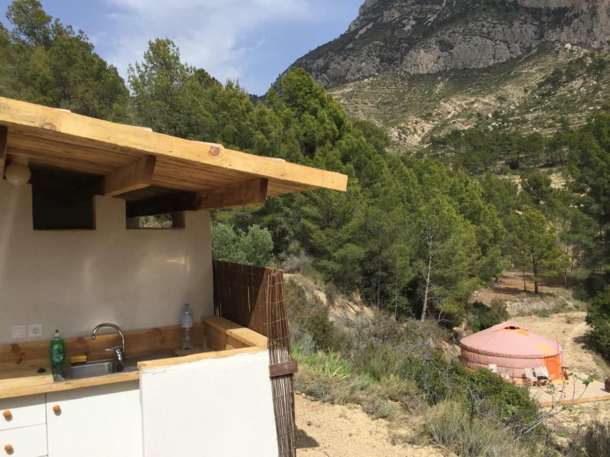 La Yurta Naranja Hotel Finestrat Luaran gambar